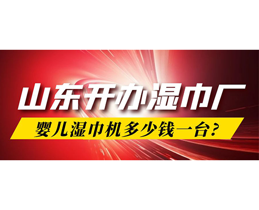 山東開辦濕巾廠，嬰兒濕巾機(jī)多少錢一臺?